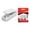 White, variant on Portable Sealing Machine, Ongmies Upgrade Bag Sealer 2 In 1 Sealer and Cutter Handheld Heat Vacuum Sealer Portable Resealer Machine for Plastic Bags Food Storage Snacks Freshness