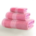 thumbnail image 1 of Juego de Toallas de Lujo de 3 Piezas de Lino Suave Innotech, 1 Toalla de Baño, 1 Toalla de Manos y 1 Toalla de Cara, Toallas 100 % Algodón para Baño, 1 of 6