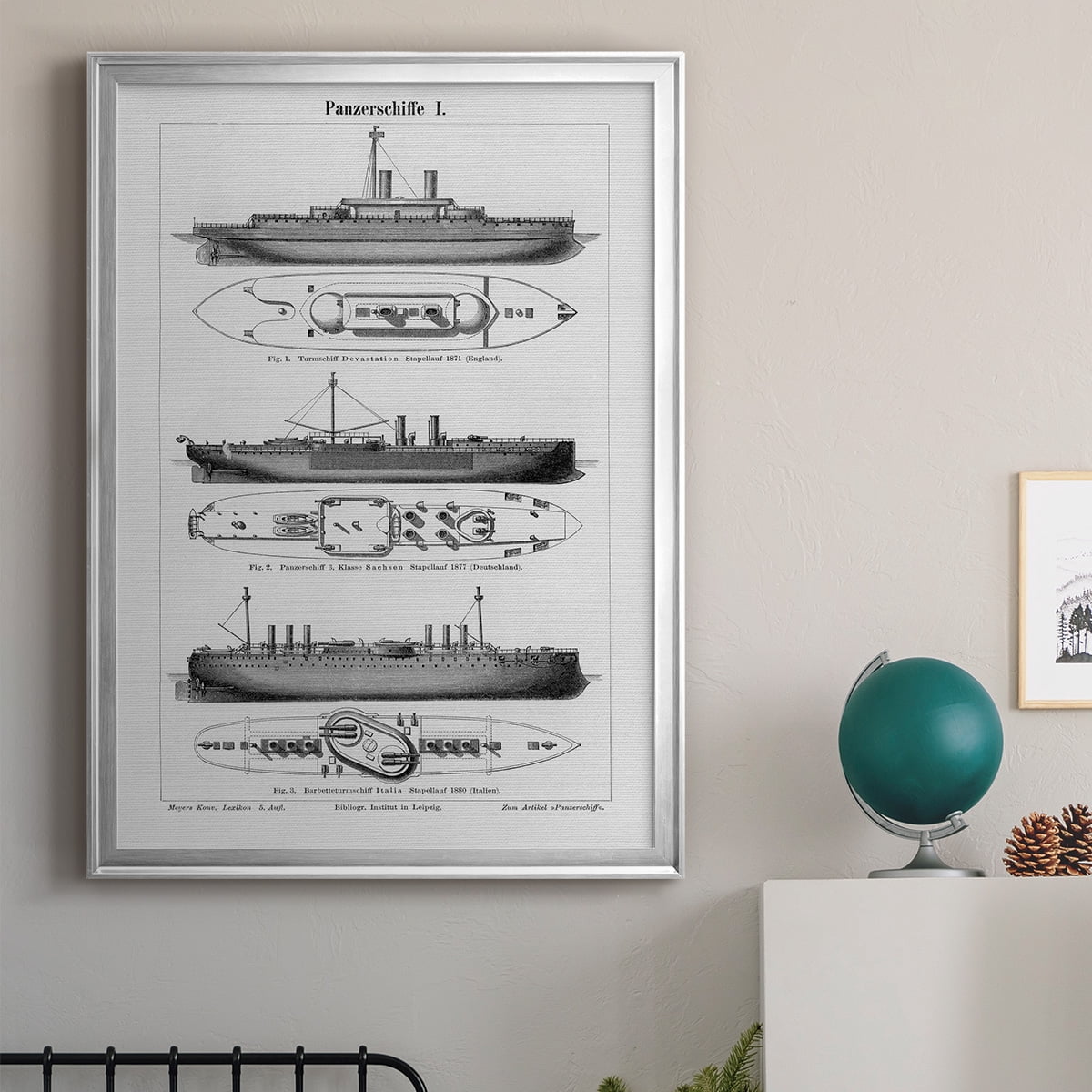 Industrial Ship Premium Classic Framed Print - Ready to Hang