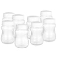 thumbnail image 1 of Botella de leche Irfora 8 PCS Biberones de leche materna con tapa a prueba de fugas Cuello ancho Sin BPA 180ml / 6.1oz Botella de almacenamiento de recolección de leche materna para viajes de trabajo Irfora Botella de leche, 1 of 7