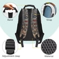 thumbnail image 4 of Uorisanigo American Flag Deer Camo School Backpack for Boys Girls 17 inch for Preschool Kindergarten Elementary Schoolbag Fashion Accessory Fit School, Camps and Travel, 4 of 7