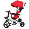 Black Friday Deals! LEBONYARD 5-in-1 Baby Tricycle Trike Stroller Push Toddler Steel Play