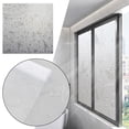 thumbnail image 3 of Static Cling Window Privacy Film - 17.7 x 39.4 Inch Glass Sticker, Frosted Decorative for Bathroom Bedroom Office, UV Block Heat Control, 3 of 10