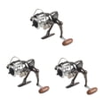 thumbnail image 1 of 3X MN100 Full Metal Body Spinning Fishing Reel Ice Reel Raft Lure Wheel Mini Small Reel, 1 of 8