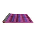 thumbnail image 2 of Ahgly Company Indoor Square Abstract Purple Modern Area Rugs, 7' Square, 2 of 4