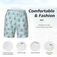 thumbnail image 5 of Lsque Mens Swim Trunks Sea Turtle Pattern - Bathing Suit Compression Liner - Beach Swim Shorts Swimwear - (S-3XL) - Stretch Quick Dry -Medium, 5 of 9