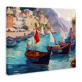 thumbnail image 3 of Stupell Industries Contemporary Capri Boat Marina View Canvas Art, 20 x 16, by Amelia Noyes, 3 of 8