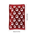 thumbnail image 3 of hulanddfd Valentine’s Day Hand Towels 27.55x15.75inches Red White Hearts Double Sided Cottons Bathroom Towel for Bathroom Kitchen Home Decor and Spa, 3 of 6