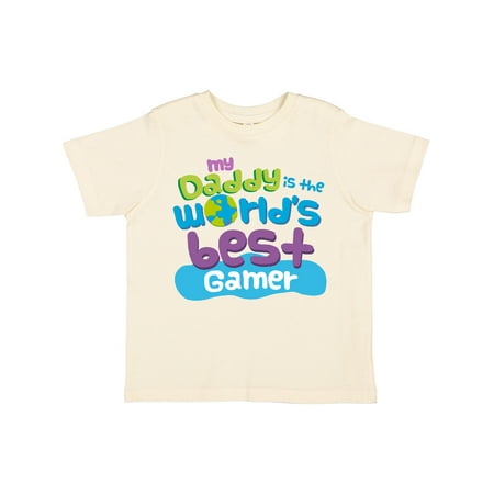 

Inktastic World’s Best Gamer Daddy Boys or Girls Toddler T-Shirt