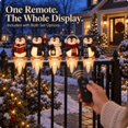 thumbnail image 6 of Lighted Penguin Icicle Holiday Decoration, Christmas Penguin Window Ledge Accent with Festive Glowing Winter Display, Indoor Decor for Home Mantel Shelf Party (penguin-D-1pc), 6 of 7