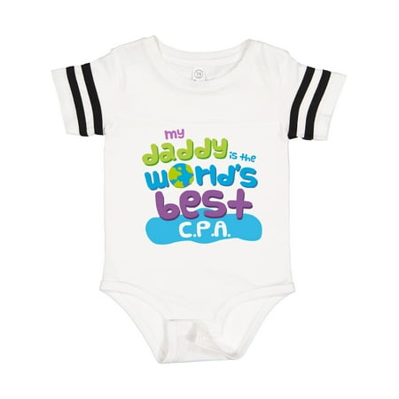 

Inktastic Accountant Dad Best CPA Gift Baby Boy or Baby Girl Bodysuit