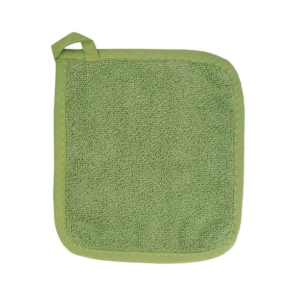 Pot Holders With Pocket Soft Cotton Hot Pads With Non Silicone Grip And Hanging Loop Heat Kitchen Potholders Trivet Mats For Hot Pots Pans Oven