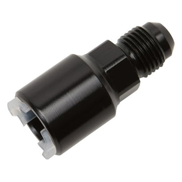 Russell 640863 -6 AN Male to 5/16 SAE Quick-Disconnect Female Push-On EFI Fitting