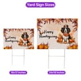 thumbnail image 5 of Happy Thanksgiving English Springer Spaniel Welcome Thankful Fall Autumn Pumpkin Yard Sign Springers Dog Lover Gifts Outdoor Home Lawn Garden Porch Decor - 02021, 5 of 5