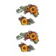 thumbnail image 1 of Kearding Elegante flor artificial botín hojas verdes colgando para telón de fondo fiesta boda coche tipo H Tipo H 2Conjunto, 1 of 1