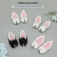 thumbnail image 5 of 1 par de pasadores de orejas de conejo de peluche para niñas, accesorios para el cabello para disfraz de Halloween Adepaton BST2000876-3, 5 of 5