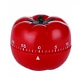 thumbnail image 2 of 1-60min 360 Degree Fashion Cute Indoor Kitchen Practical Tomato Mechanical Countdown Timer, 2 of 3