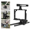 thumbnail image 3 of YELANGU Aluminium Alloy Extension SLR Camera Cage with Lifting Handle Pipe for S1/S1H/S1R, 3 of 8