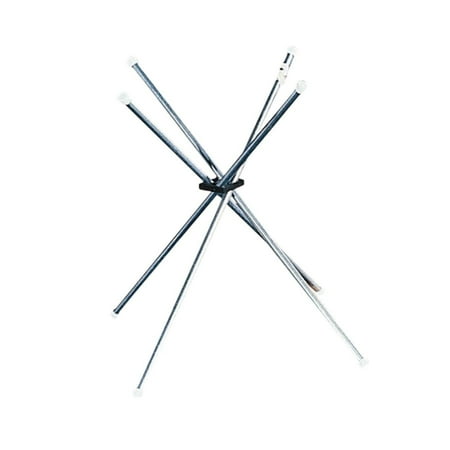 S&S Worldwide Quadpod Jr Portable Game Stand. Portable Stand Quickly Unfolds to 30" High. Supports 24" and Larger Games.