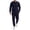 Navy, variant on Babcutegg Mens Cable Knit Outfit 2-Piece Crewneck Pullover Sweatshirt and Jogger Pants Casual Set White Size 2XL