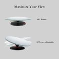 thumbnail image 2 of XINQIHANG 2 pcs Blind Spot Mirrors, 2" Round Ultra-thin Frameless HD Glass Convex Side Rear View Mirror with Wide Angle Adjustable Stick for Cars SUV and Trucks, Pack of 2, 2 of 7