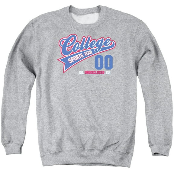 - College Sports Team - Crewneck Sweatshirt - Small
