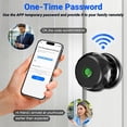 thumbnail image 6 of Door Knob,Blacksmith Smart Door Knob With 3 Ways Quick Unlock,Smart Door Lock,Black, 6 of 9