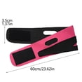 thumbnail image 4 of TIELUTT 1PC Functional Lifting Face Wrap Reusable & Washable Face for Wear While Sleeping Skin Friendly And Rectangular Yoga Bolster Firm Beginner Yoga Book Yoga Bricks And Straps Yoga Ma Yoga Belts B, 4 of 8