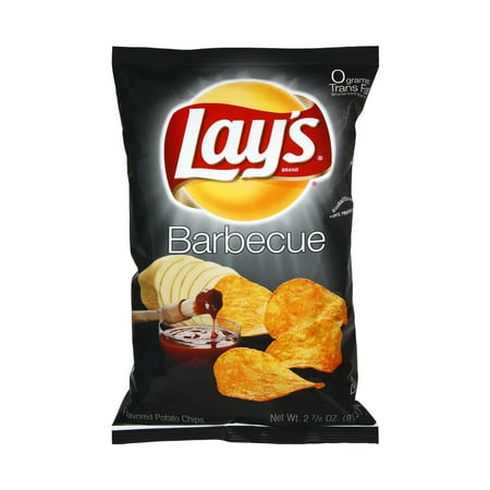 Lay's Barbecue Potato Chips 2.875 oz. Bag - Walmart.com