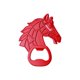 thumbnail image 2 of Imán para abridor de botellas con cabeza de caballo – Decoración metálica para pared, accesorio para nevera, diseño de aleación rural, rojo dorado, 7,6x6,2 cm, magnético fuerte, duradero, regalable, 2 of 6