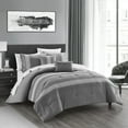 thumbnail image 5 of Rycen 5 Piece Comforter Set Pleated Embroidered Design Bedding, 5 of 8