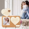 thumbnail image 2 of Personalized Wooden Photo Frame Ornament / Mother's Day / Birthday / Exclusive For Her, 2 of 4