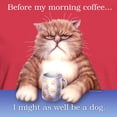 thumbnail image 3 of CafePress - Coffee Cat Women's Dark T Shirt - Women's Traditional Fit Dark T-Shirt, 3 of 4