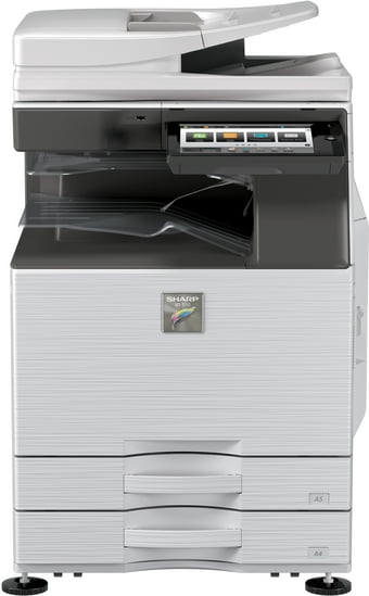 Sharp MX-4050N Color Laser Multifunction Copier Printer Scanner – 40ppm, A3/A4, Copy, Print, Scan, Duplex, Network, Wireless, Touchscreen