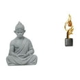 thumbnail image 1 of Escultura Abstracta De Resina De Buda Sun Wukong, Figura En Miniatura Para Hotel, Patio, Casa, Oficina, Mesa De Centro, Estatua Decorativa Coleccionable, 1 of 8