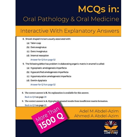 UPC: 9781734188257 | MCQs in Oral Pathology and Oral Medicine: With Comments for Under and Post-Graduates (Paperback)