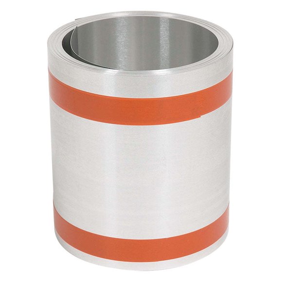 Rollo de tapajuntas Amerimax de aluminio, 30 cm x 15 m, color plateado