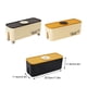 thumbnail image 3 of sweethay Caja de almacenamiento para cables, contenedor de enchufe, mano de obra fina multicolor, organizador de tamaño compacto, suministros Almacenamiento y organización del hogar Negro, 3 of 6