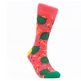 thumbnail image 1 of Halal Socks Paan Crew Socks | Desi Socks | Fun Socks | Pink Socks, 1 of 2