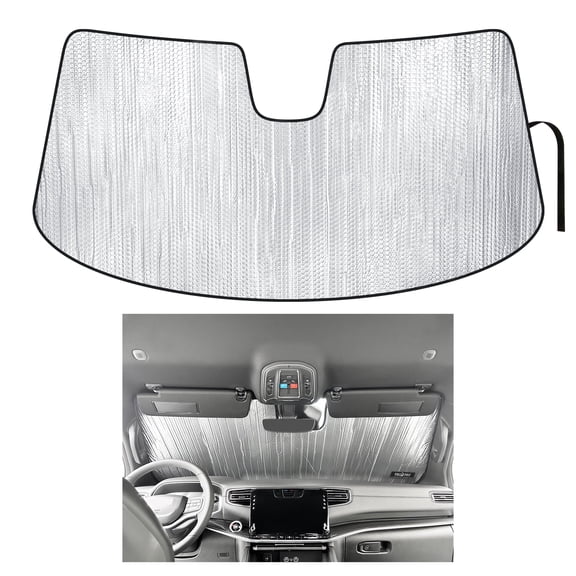 Yellopro Auto Front Windshield Sunshade for 2022-2026 Jeep Wagoneer SUV (Does Not Fit Grand Wagoneer)
