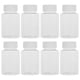 thumbnail image 5 of Botella de 12 piezas con tapa de 100 ml de contenedor de viaje Botella vacía botella de medicina recargable, 5 of 7