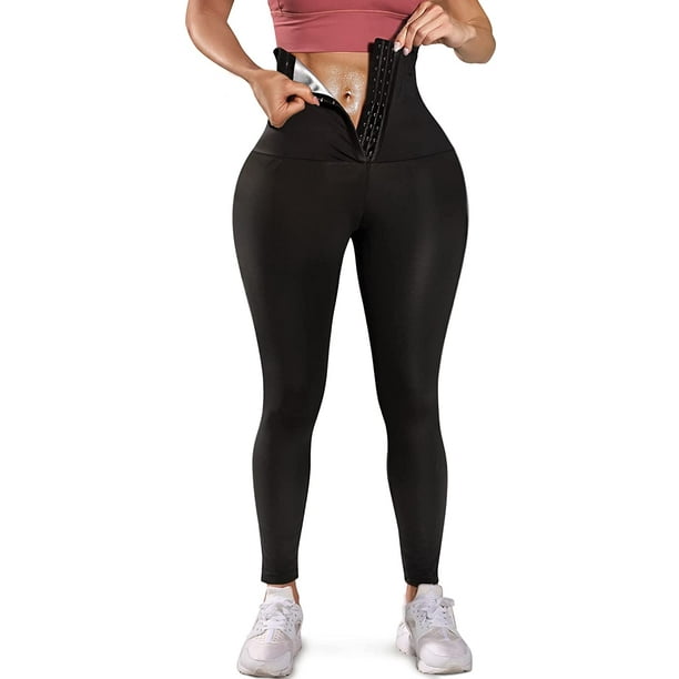Cheap Women Neoprene Sauna Pants Sweat Leggings Weight Loss Workout Running  Legging Slimming Thermo Pants Waist Trainer Compression Body Shaper