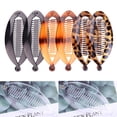 thumbnail image 3 of Pinza para el pelo con forma de plátano, juego de pinzas para el pelo con forma de plátano, pinza de pez, peine de moda, peine perezoso, 3 of 5