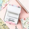 thumbnail image 5 of Wire Or Spiral Coil Compatible Cinch Book Binding Machine With Integrated Slide Ruler For Making Professional Thick Boo ,Easy to Use, 5 of 6