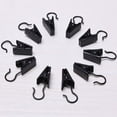 thumbnail image 4 of 100 Pcs Metal Curtain Clips, Small Curtain Clips With Hooks Photo Clips Bulldog Clips Laundry Hooks For Curtain Rings, 4 of 5