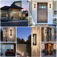 thumbnail image 2 of Lámpara de pared exterior Camuucci LED de 40 cm, resistente al agua, 3000 K, 2 of 7