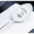 thumbnail image 2 of Engraved Spoon - Dad Gifts for Fathers Day Christmas gift |Birthday gift - Pop's Coffee Gift for Coffee Lovers, 2 of 3