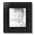 thumbnail image 2 of ArtToFrames 8" x 9" Majestic Black Picture Frame, 8x9 inch Black Wood Poster Frame (WOM-5120),  Pack, 2 of 7