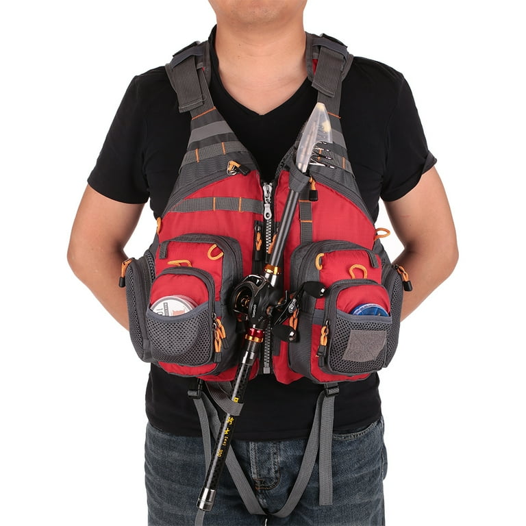 Lixada Outdoor Breathable Fishing Life Vest Superior 209lb