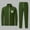 Army Green F, variant on Halloween Costume Men's 2 Piece Tracksuits Funny Print Full Zip Up Running Sports Suits Long Sleeveslim Fit Warm Sweatsuit for Men